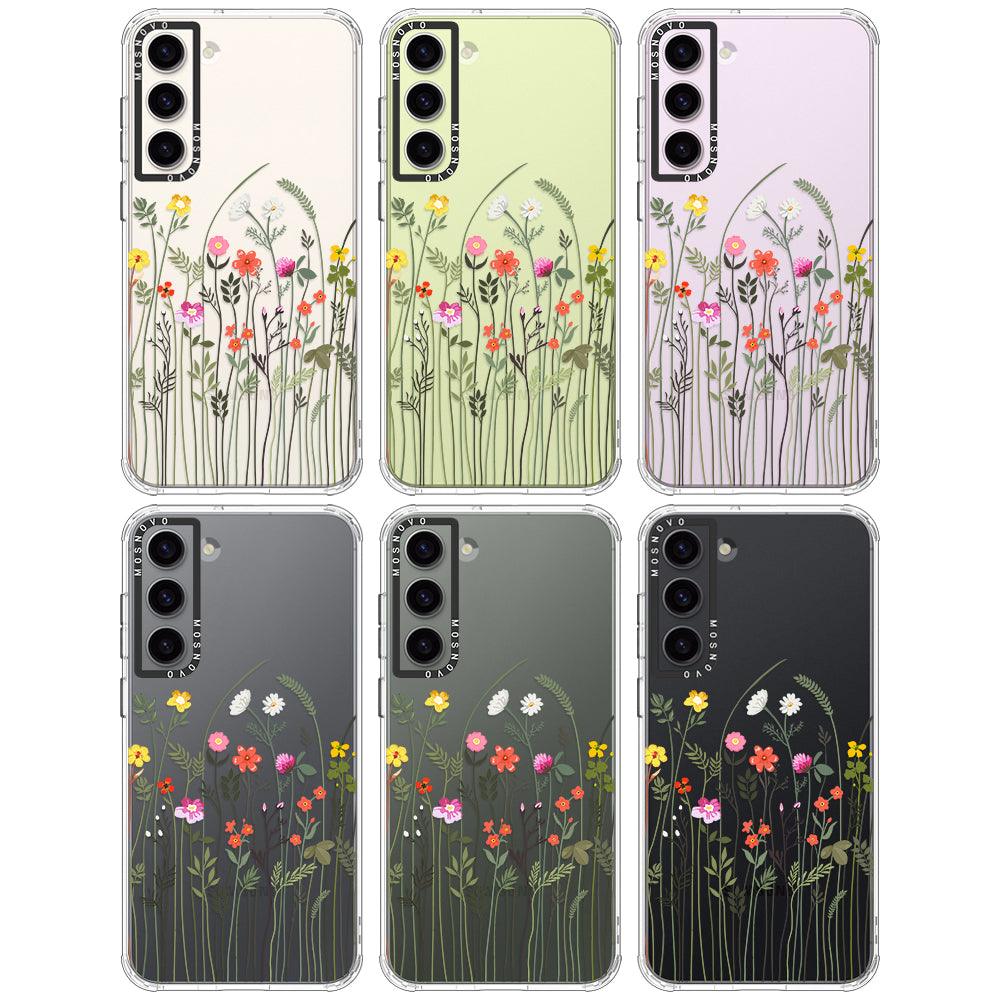 Spring Wildflower Phone Case - Samsung Galaxy S23 Plus Case - MOSNOVO