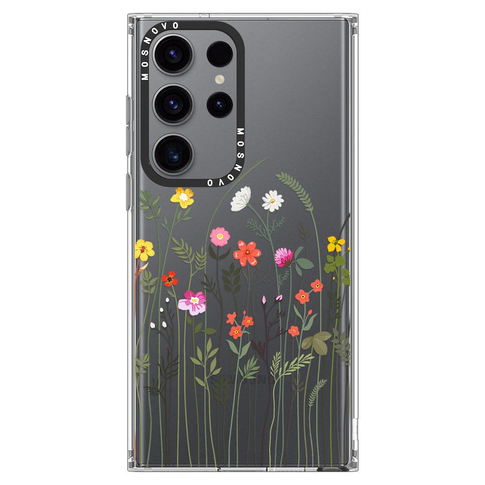 Spring Wildflower Phone Case - Samsung Galaxy S23 Ultra Case - MOSNOVO