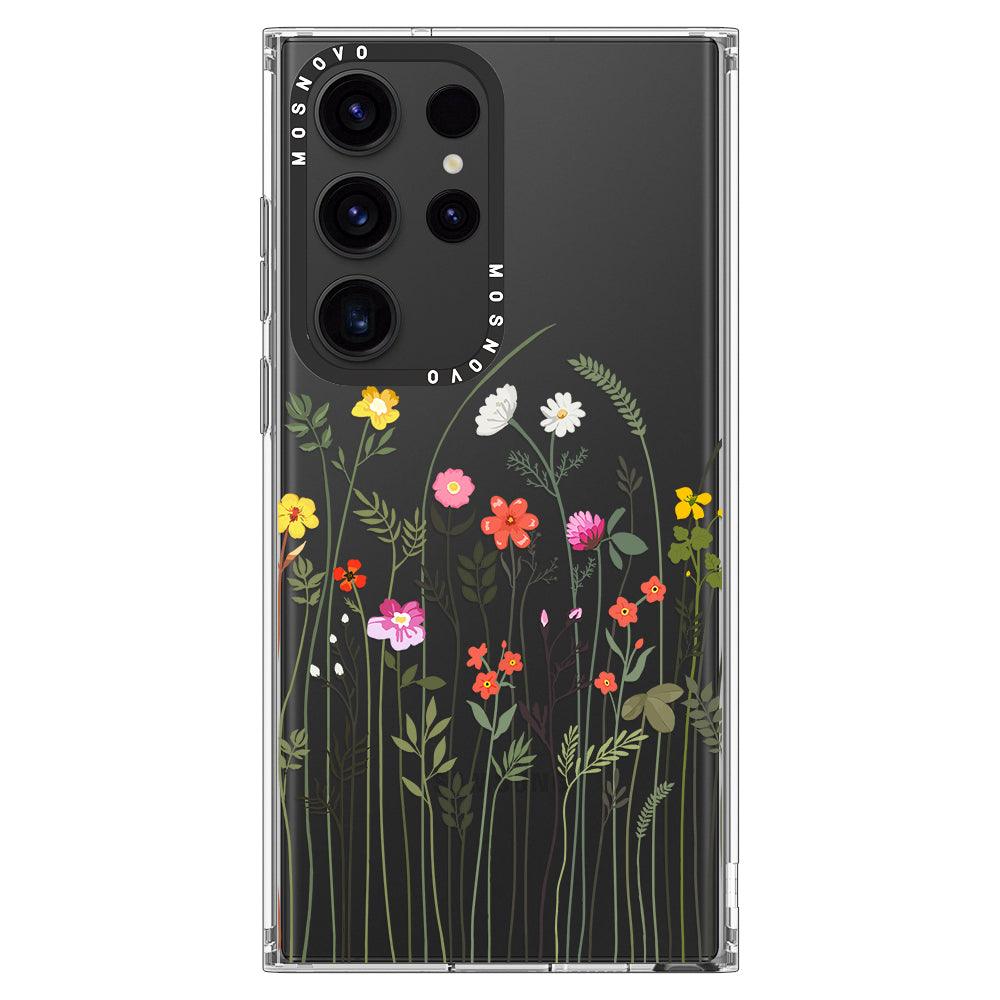 Spring Wildflower Phone Case - Samsung Galaxy S23 Ultra Case - MOSNOVO