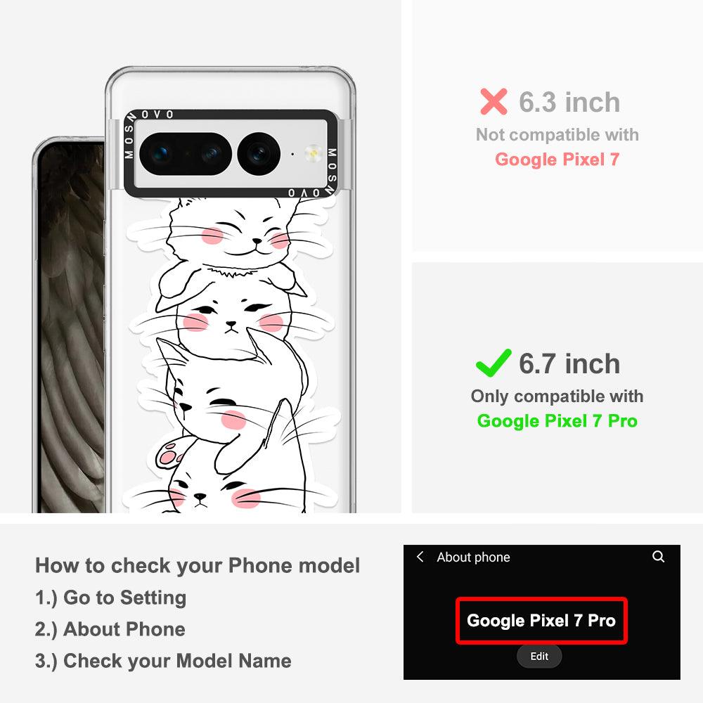 Squishcat Phone Case - Google Pixel 7 Pro Case - MOSNOVO