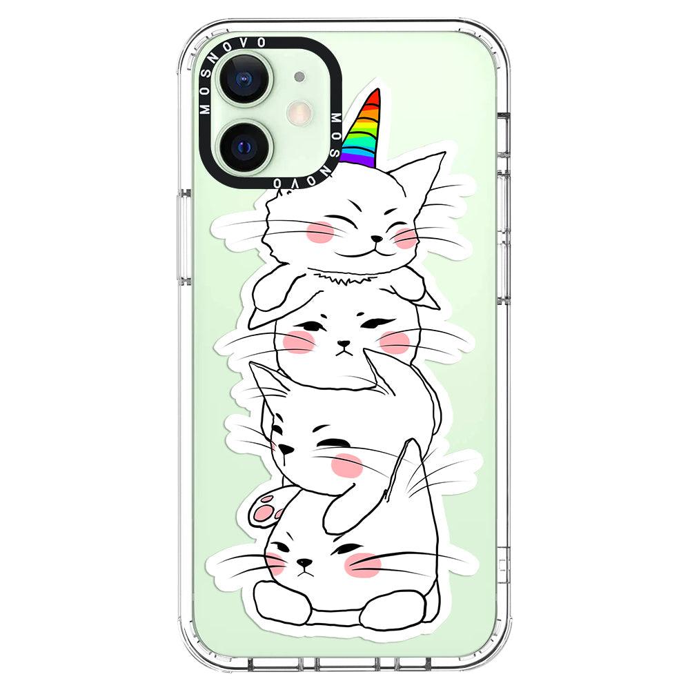 Squishcat Phone Case - iPhone 12 Case - MOSNOVO