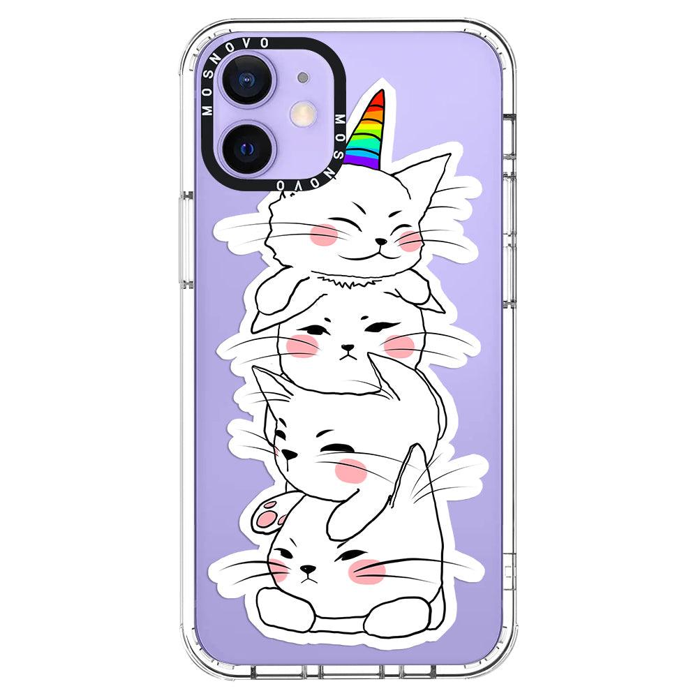 Squishcat Phone Case - iPhone 12 Case - MOSNOVO