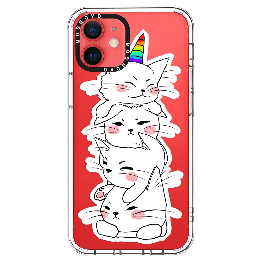 Squishcat Phone Case - iPhone 12 Case - MOSNOVO