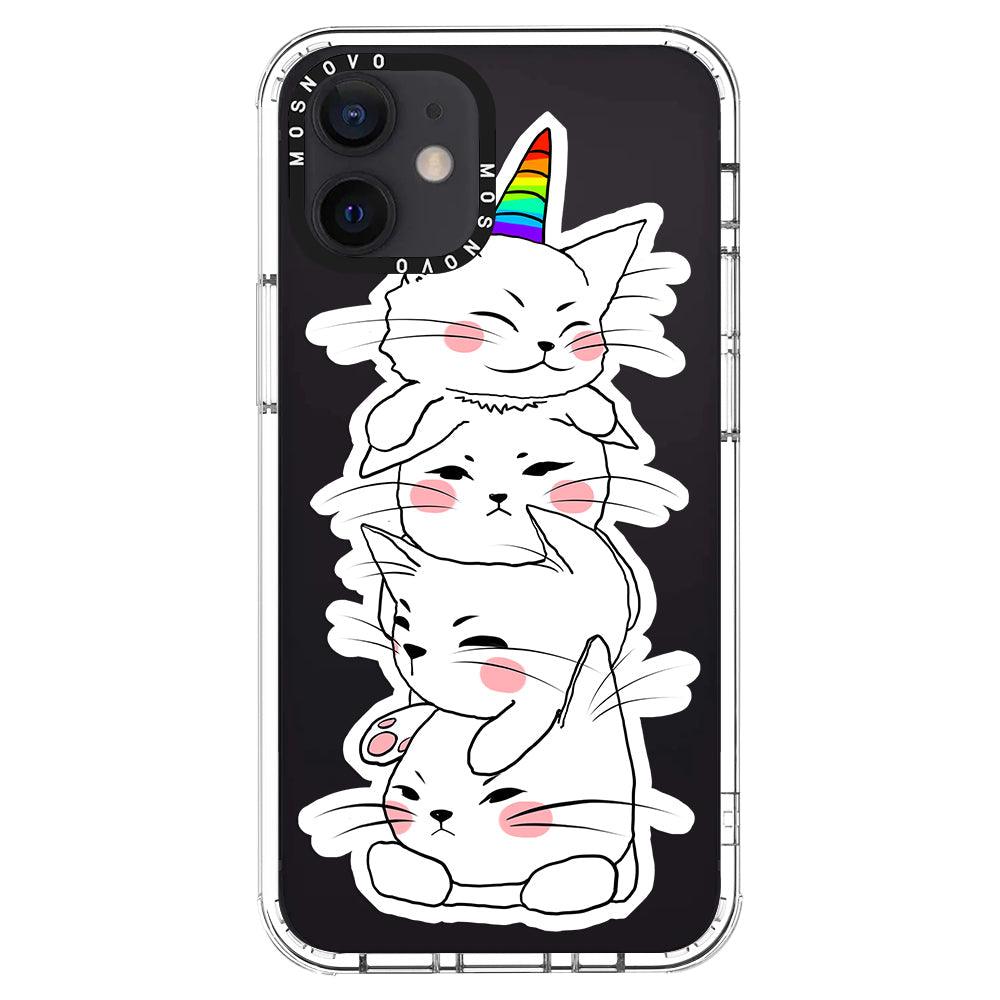 Squishcat Phone Case - iPhone 12 Case - MOSNOVO