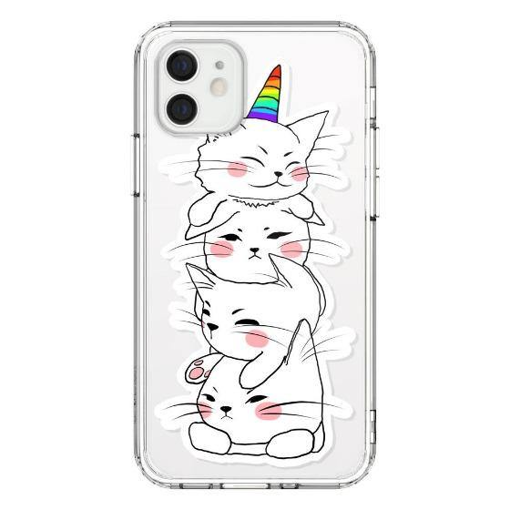 Squishcat Phone Case - iPhone 12 Mini Case - MOSNOVO