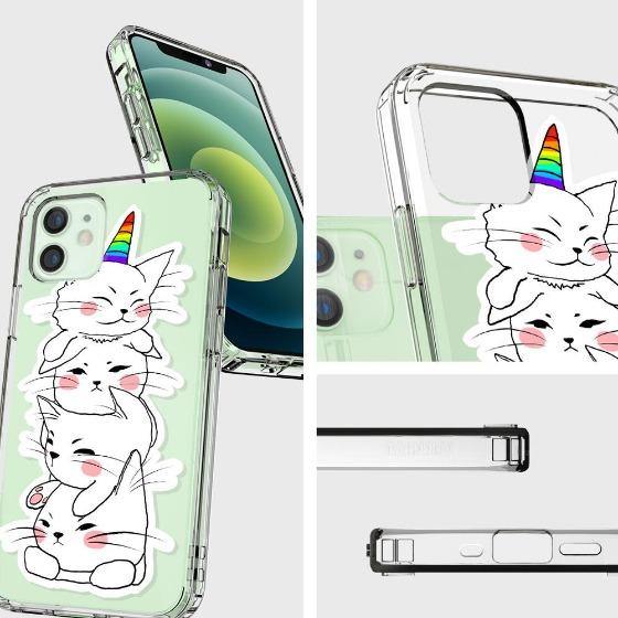 Squishcat Phone Case - iPhone 12 Mini Case - MOSNOVO