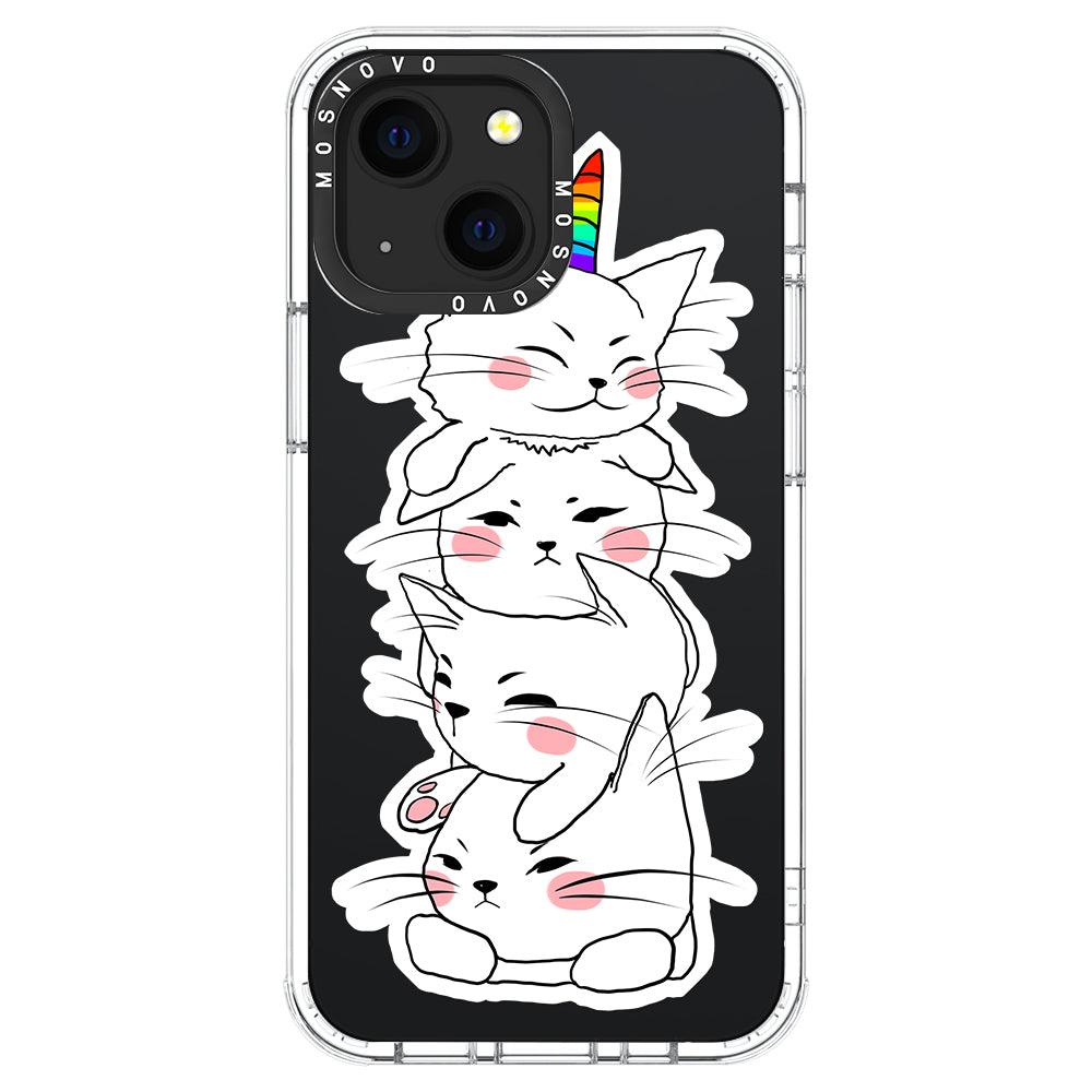 Squishcat Phone Case - iPhone 13 Mini Case - MOSNOVO