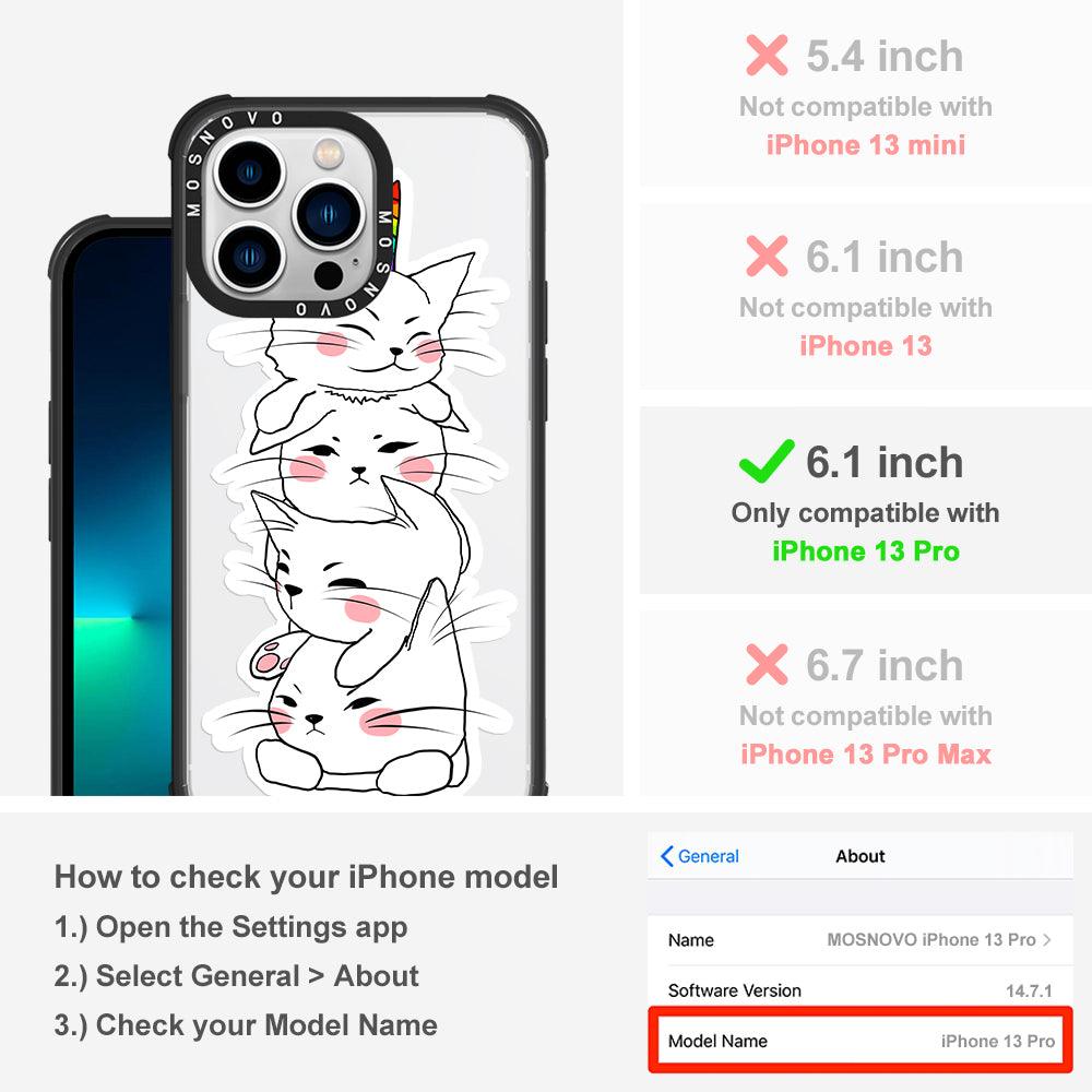 Squishcat Phone Case - iPhone 13 Pro Case - MOSNOVO