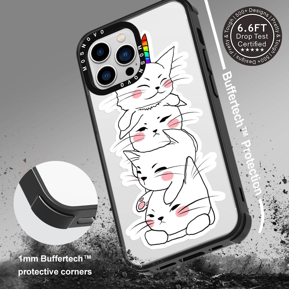 Squishcat Phone Case - iPhone 13 Pro Case - MOSNOVO