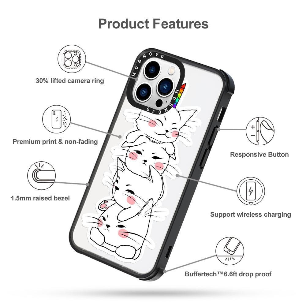 Squishcat Phone Case - iPhone 13 Pro Case - MOSNOVO