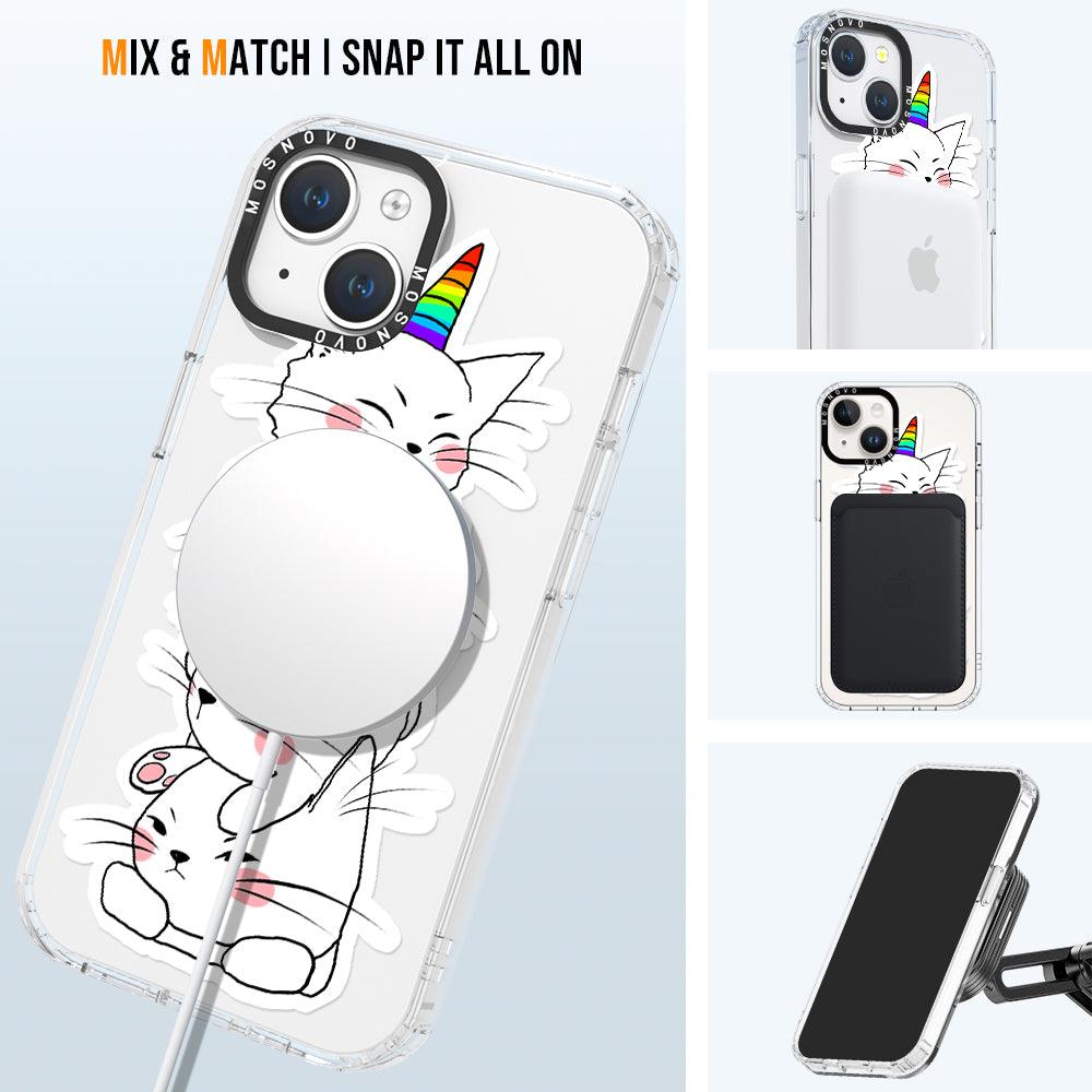 Squishcat Phone Case - iPhone 14 Case - MOSNOVO