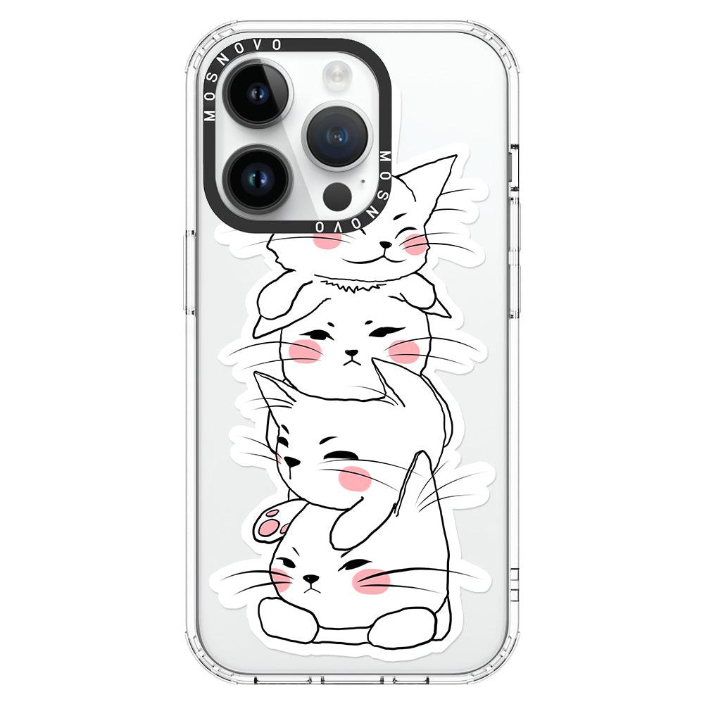 Squishcat Phone Case - iPhone 14 Pro Case - MOSNOVO