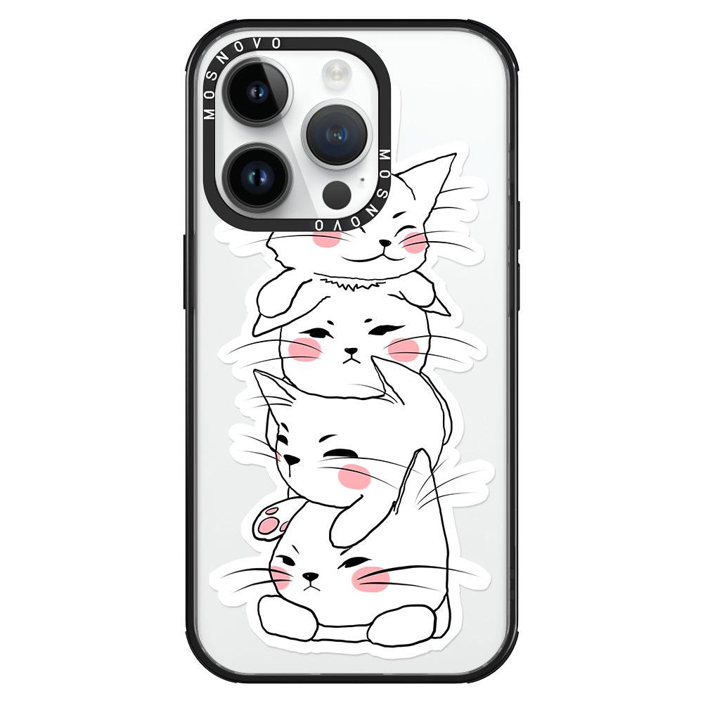 Squishcat Phone Case - iPhone 14 Pro Case - MOSNOVO