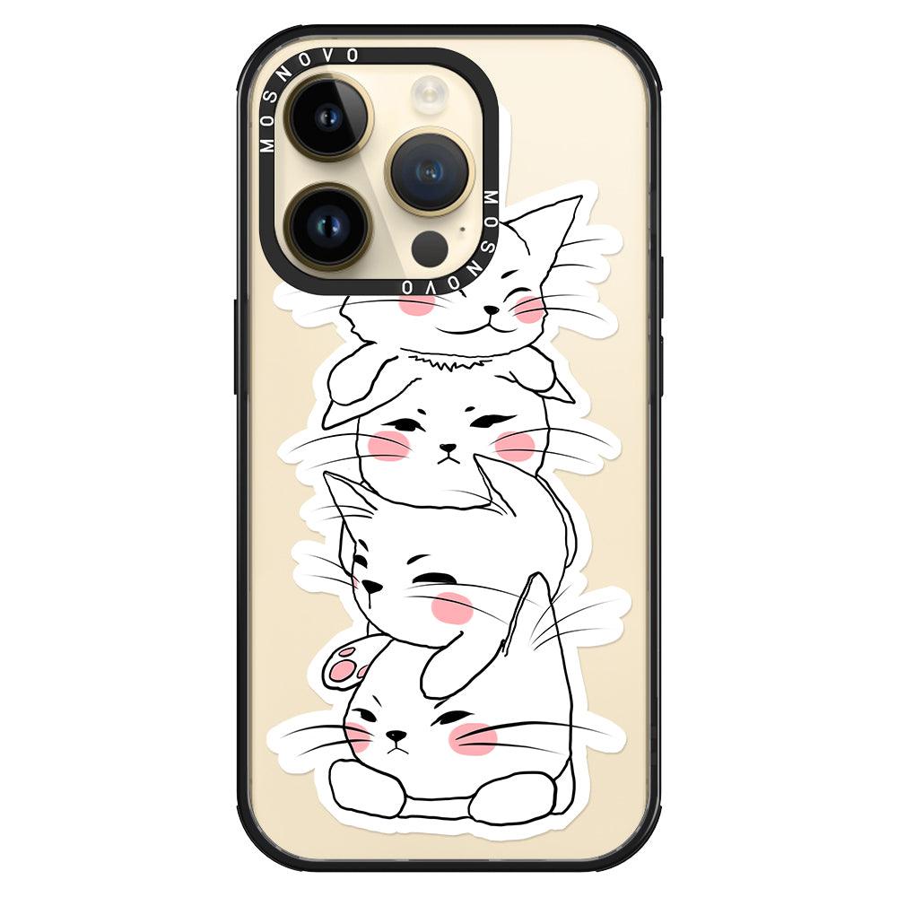 Squishcat Phone Case - iPhone 14 Pro Case - MOSNOVO