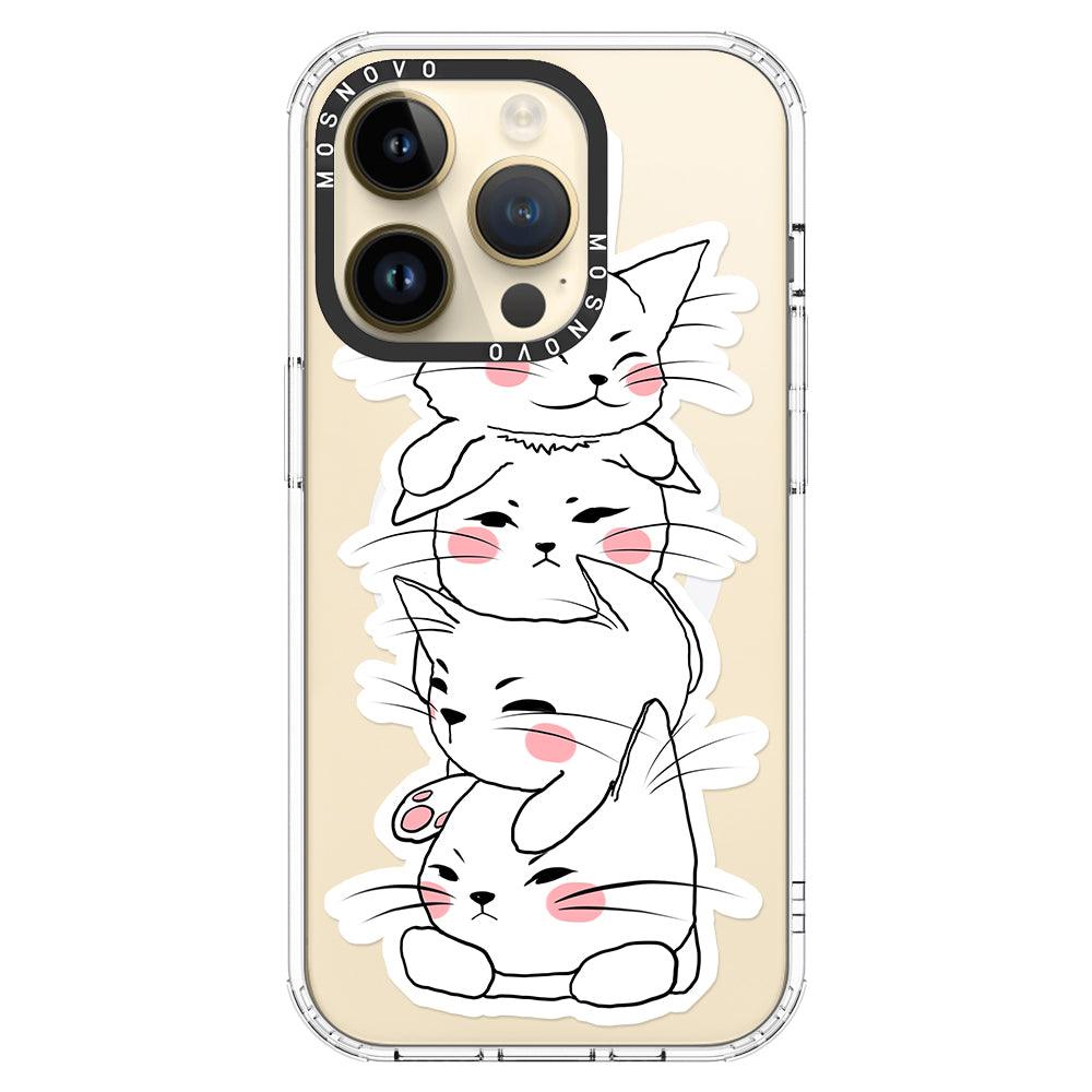 Squishcat Phone Case - iPhone 14 Pro Case - MOSNOVO