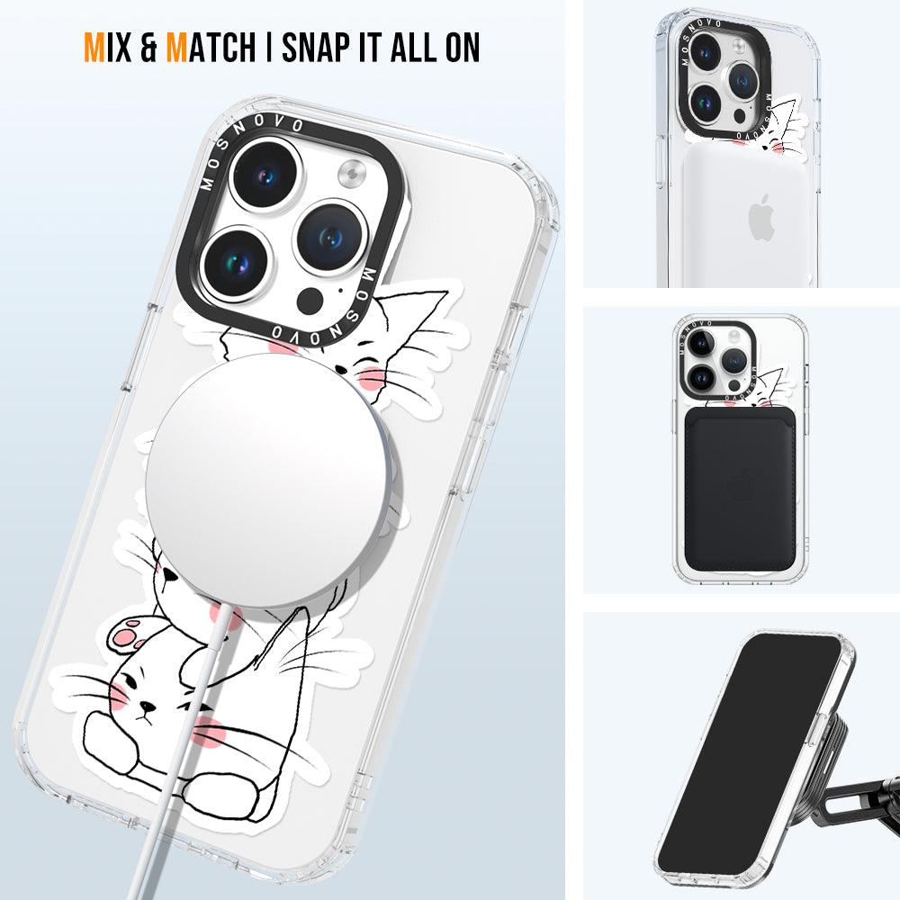 Squishcat Phone Case - iPhone 14 Pro Case - MOSNOVO