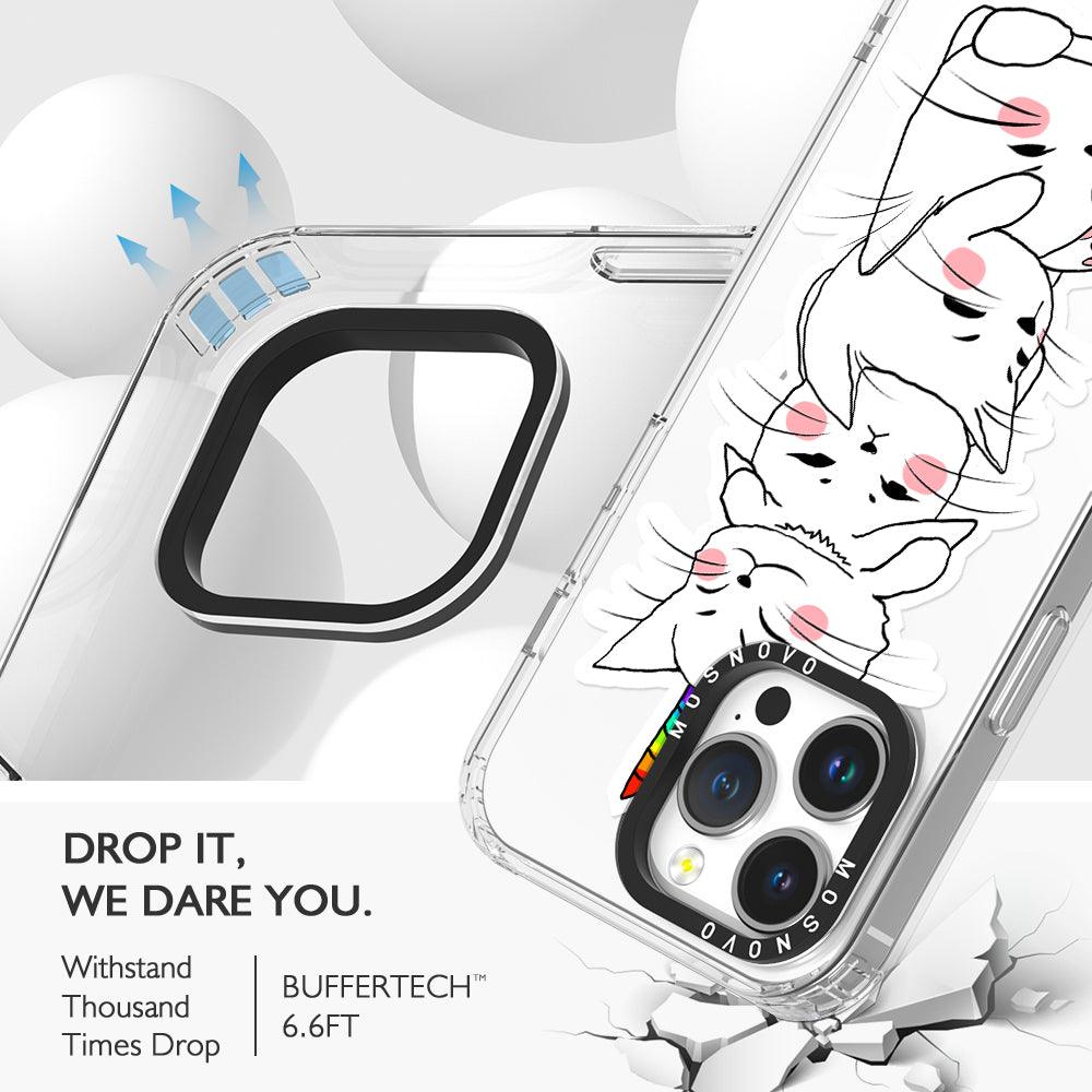 Squishcat Phone Case - iPhone 14 Pro Max Case - MOSNOVO