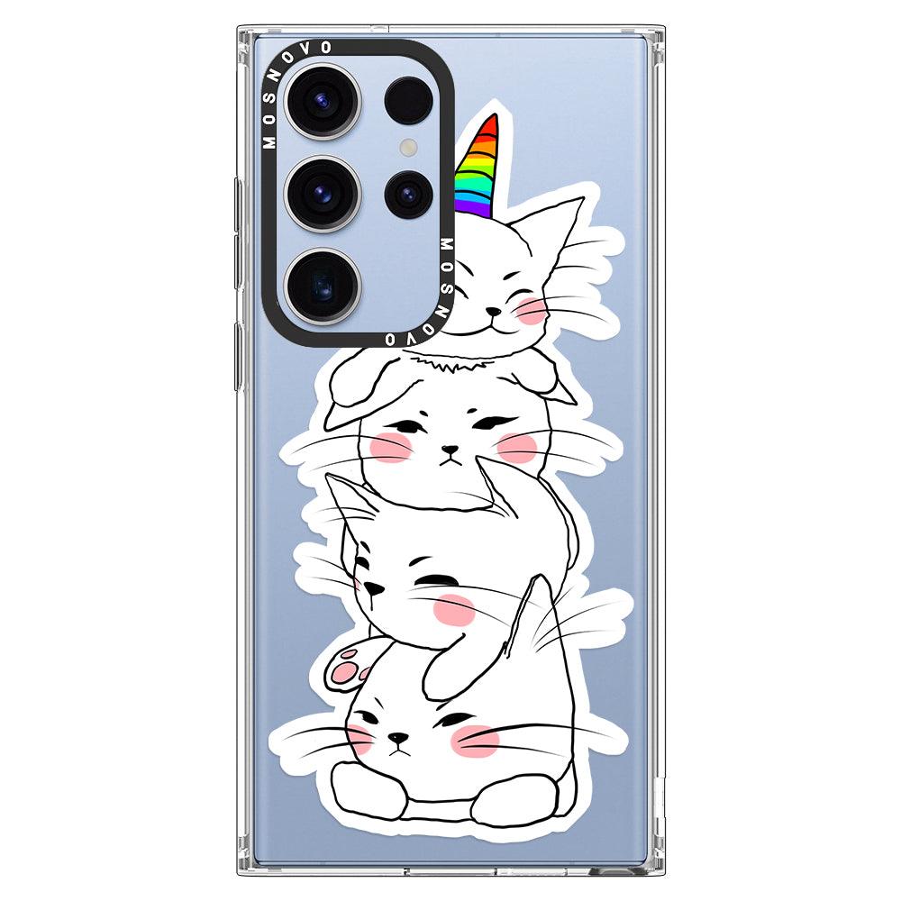 Squishcat Phone Case - Samsung Galaxy S23 Ultra Case - MOSNOVO