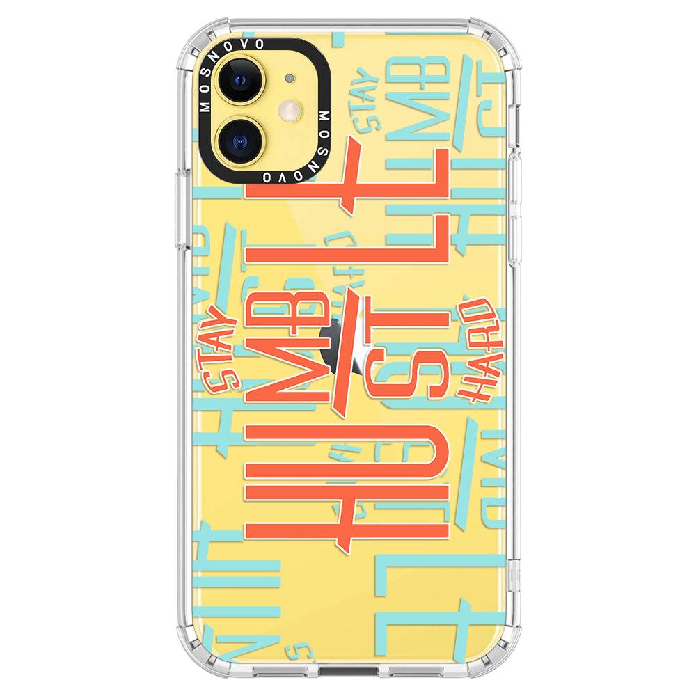 Hustle Phone Case - iPhone 11 Case - MOSNOVO