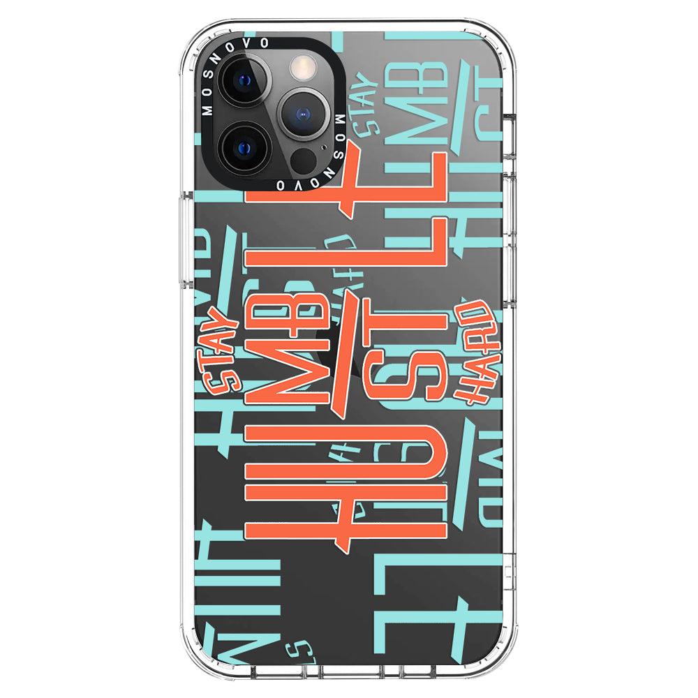 Hustle Phone Case - iPhone 12 Pro Max Case - MOSNOVO