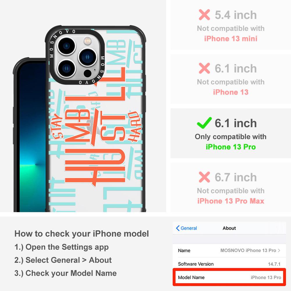 Hustle Phone Case - iPhone 13 Pro Case - MOSNOVO
