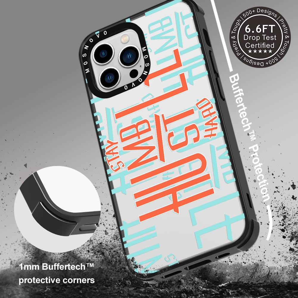 Hustle Phone Case - iPhone 13 Pro Case - MOSNOVO