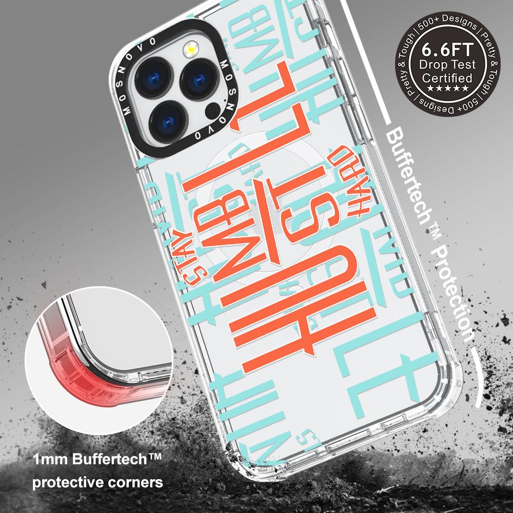 Hustle Phone Case - iPhone 13 Pro Case - MOSNOVO