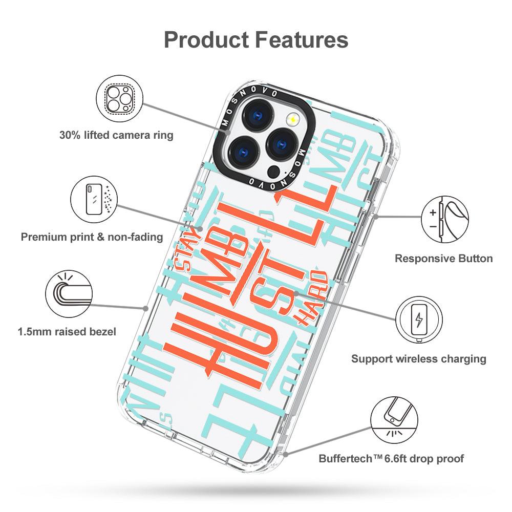 Hustle Phone Case - iPhone 13 Pro Case - MOSNOVO