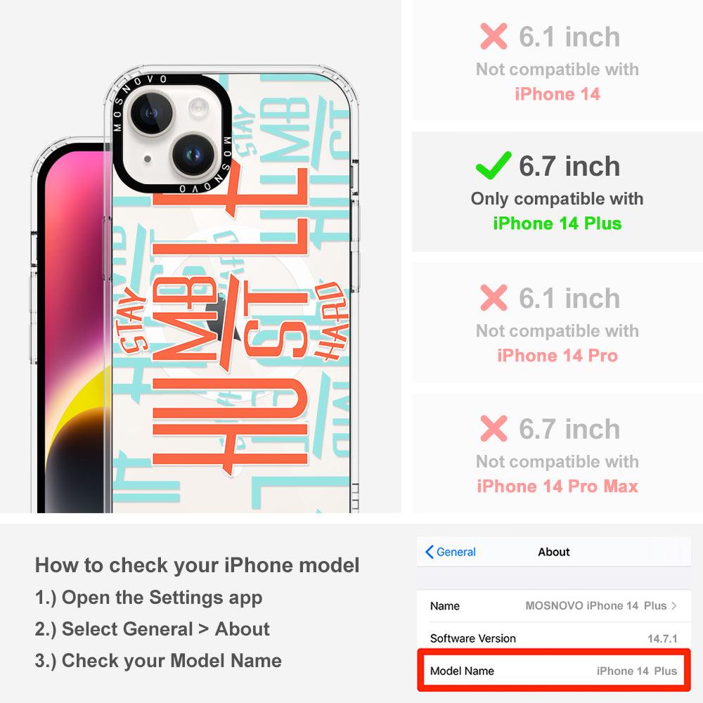 Hustle Phone Case - iPhone 14 Plus Case - MOSNOVO