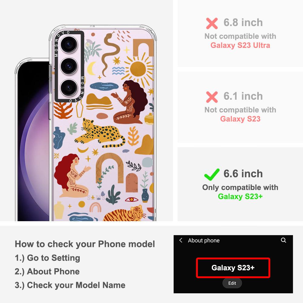 Stay Wild Phone Case - Samsung Galaxy S23 Plus Case - MOSNOVO