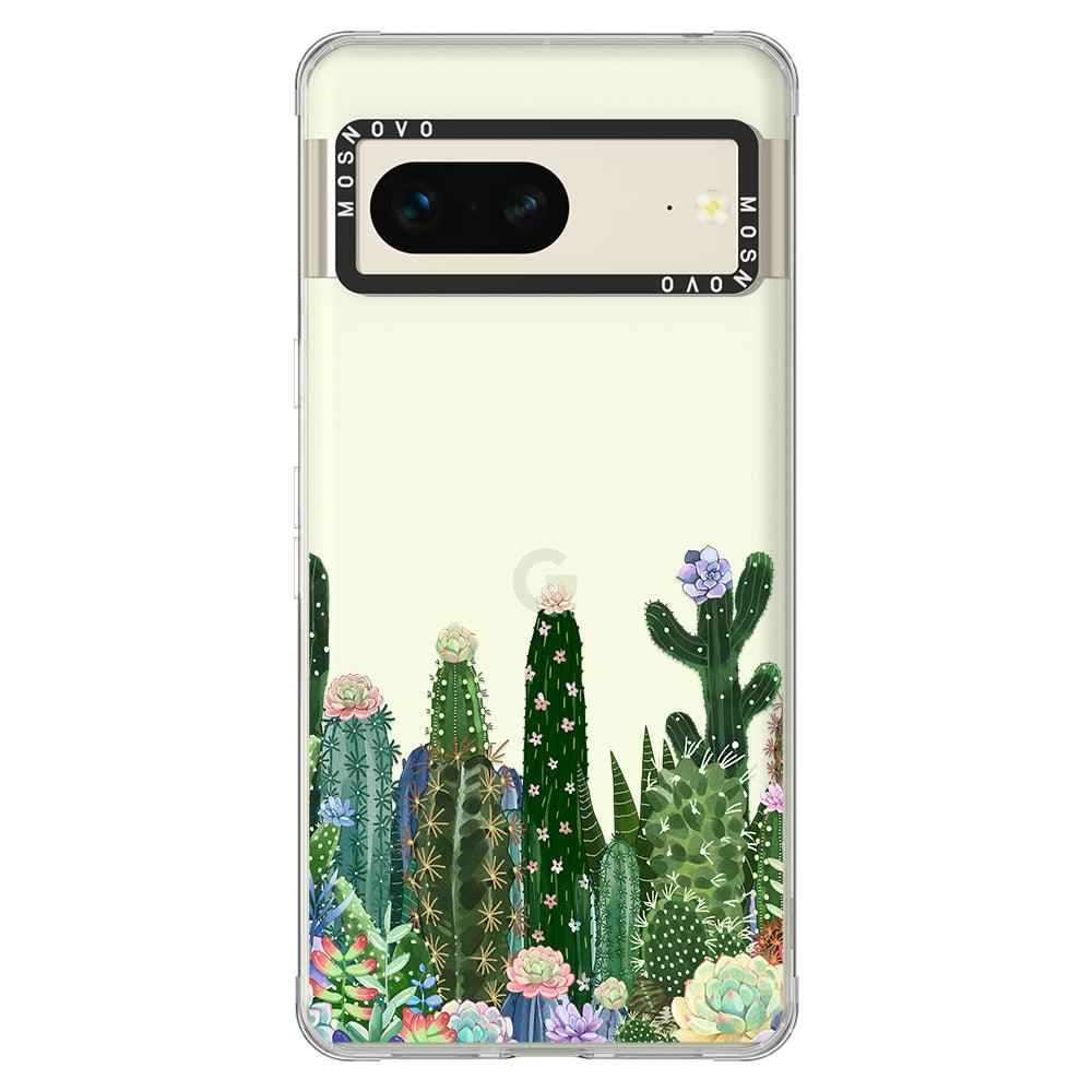 Succulents Garden Phone Case - Google Pixel 7 Case - MOSNOVO