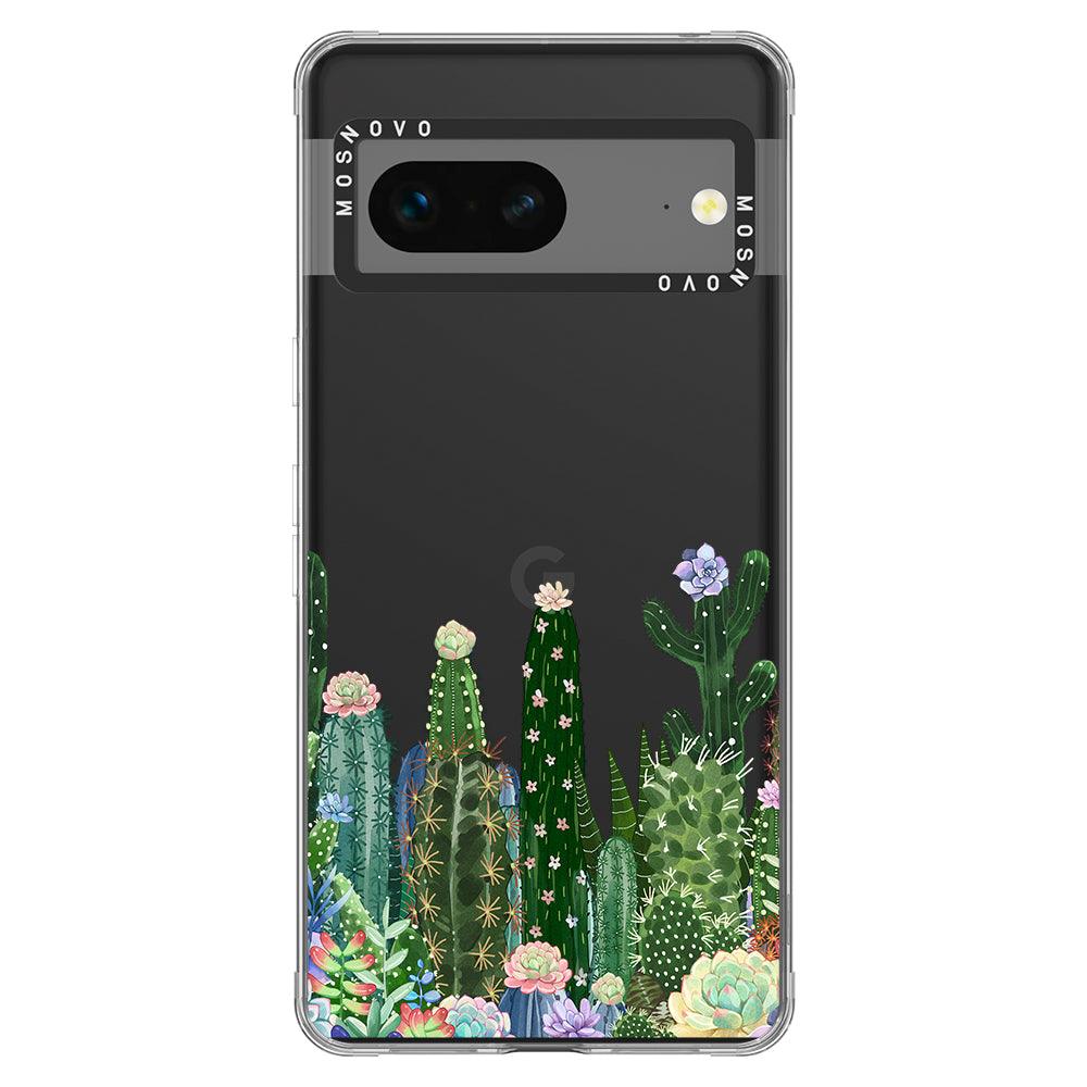 Succulents Garden Phone Case - Google Pixel 7 Case - MOSNOVO