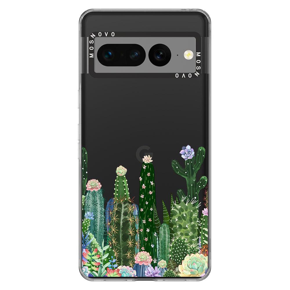 Succulents Garden Phone Case - Google Pixel 7 Pro Case - MOSNOVO