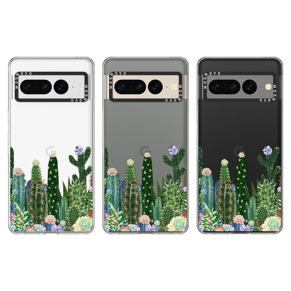 Succulents Garden Phone Case - Google Pixel 7 Pro Case - MOSNOVO