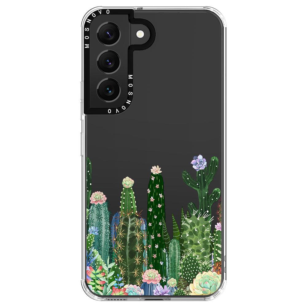 Succulents Garden Phone Case - Samsung Galaxy S22 Plus Case - MOSNOVO