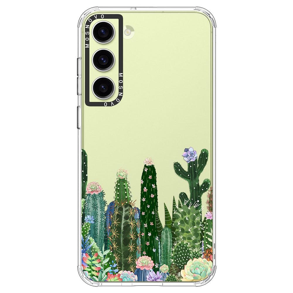 Succulents Garden Phone Case - Samsung Galaxy S23 Case - MOSNOVO