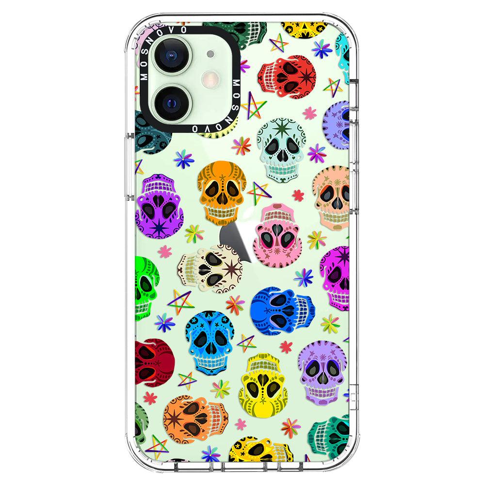 Skull Phone Case - iPhone 12 Case - MOSNOVO