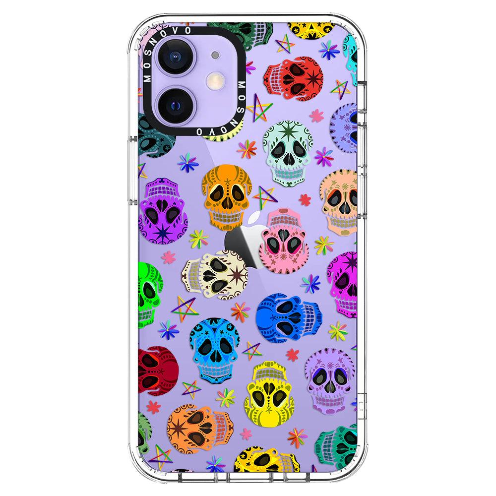 Skull Phone Case - iPhone 12 Case - MOSNOVO