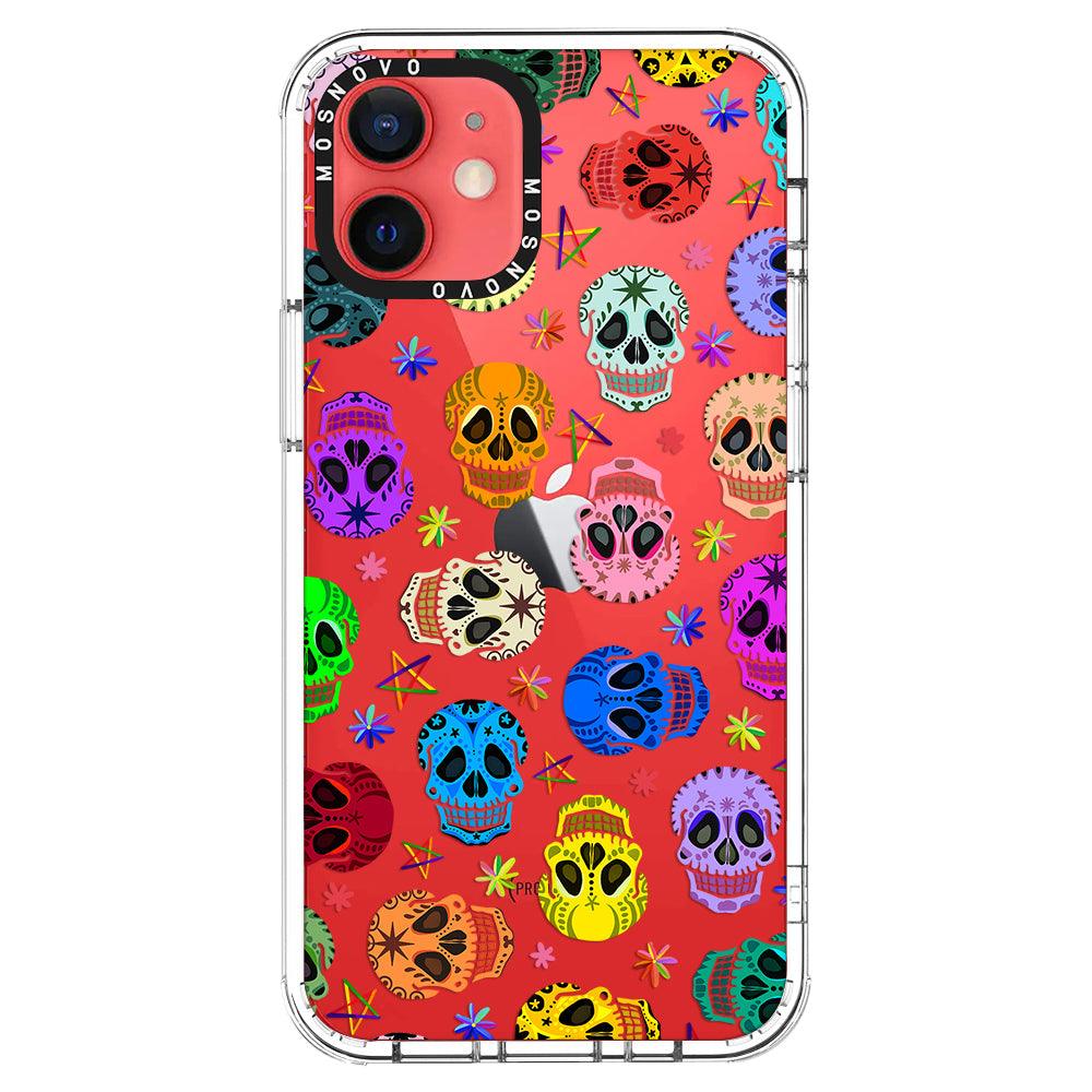 Skull Phone Case - iPhone 12 Case - MOSNOVO