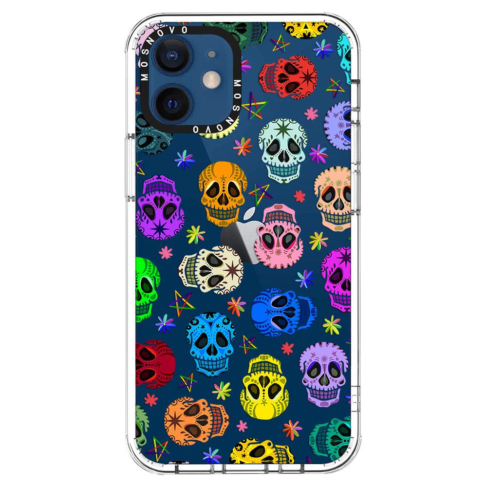 Skull Phone Case - iPhone 12 Case - MOSNOVO