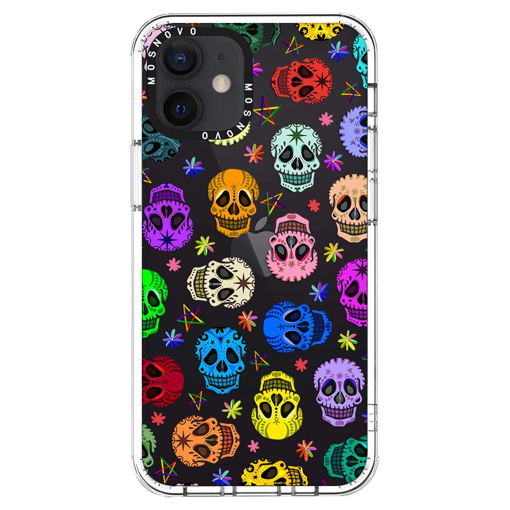 Skull Phone Case - iPhone 12 Case - MOSNOVO