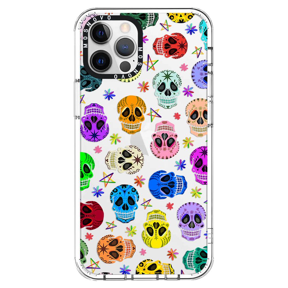 Skull Phone Case - iPhone 12 Pro Case - MOSNOVO