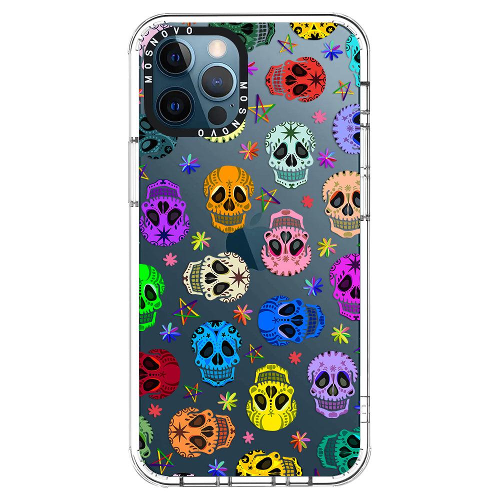 Skull Phone Case - iPhone 12 Pro Case - MOSNOVO