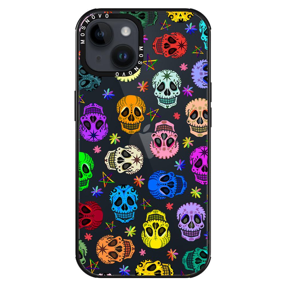 Skull Phone Case - iPhone 14 Case - MOSNOVO