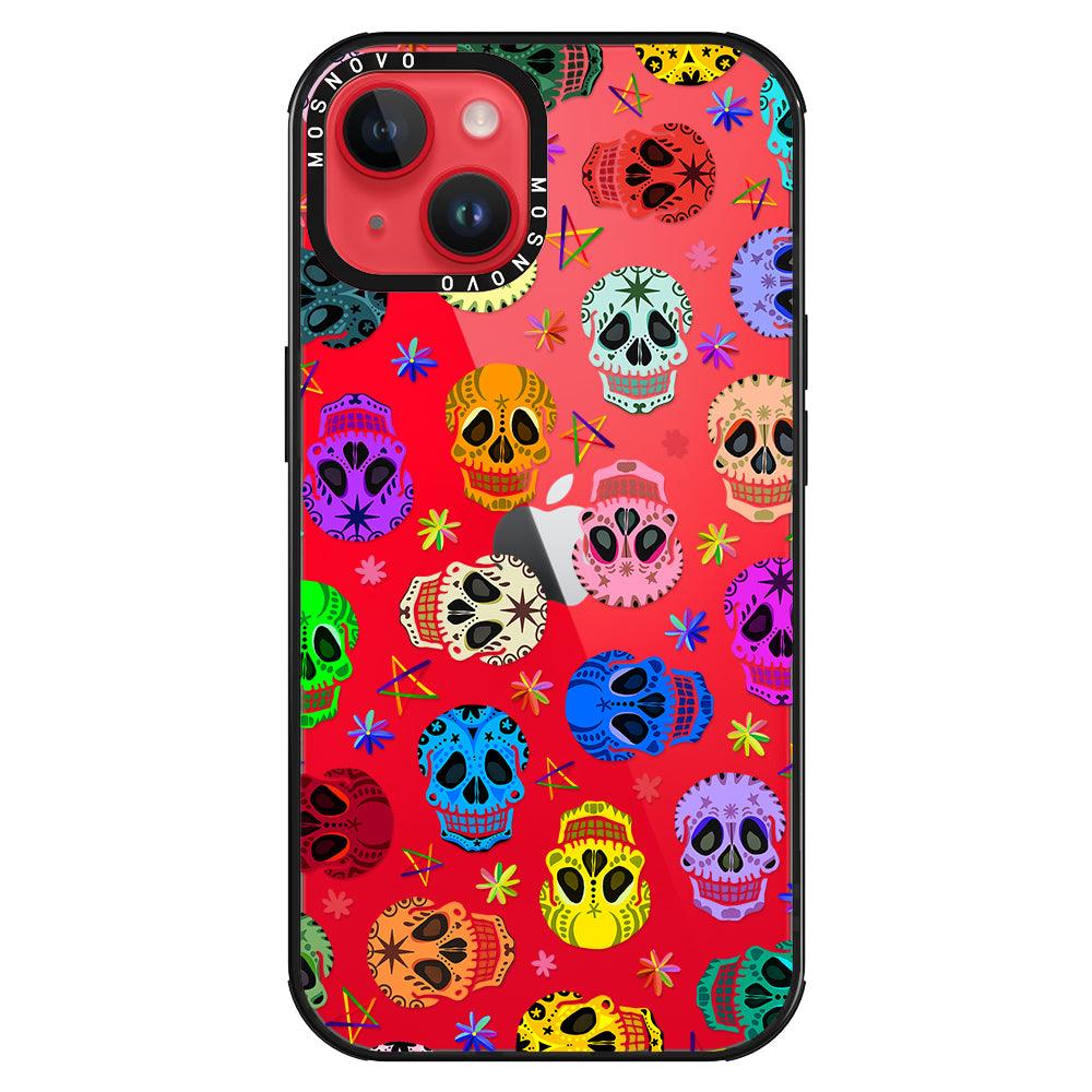 Skull Phone Case - iPhone 14 Case - MOSNOVO