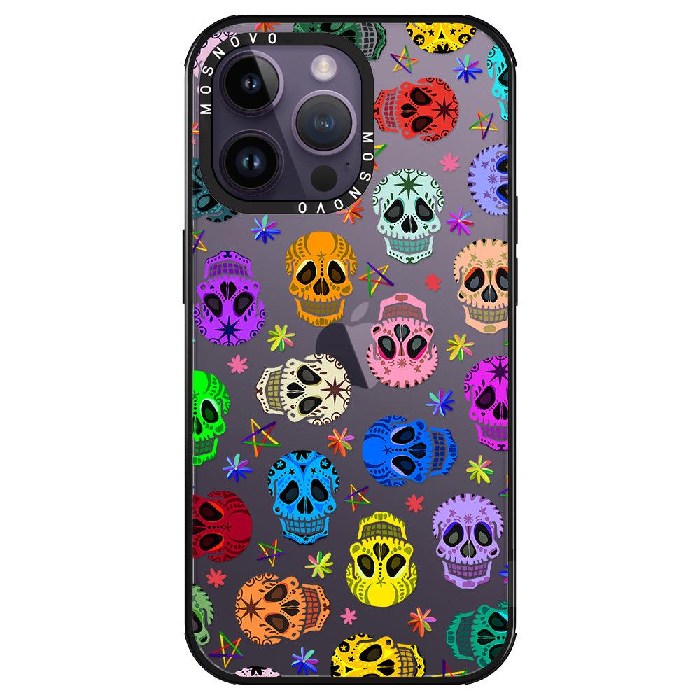 Skull Phone Case - iPhone 14 Pro Max Case - MOSNOVO