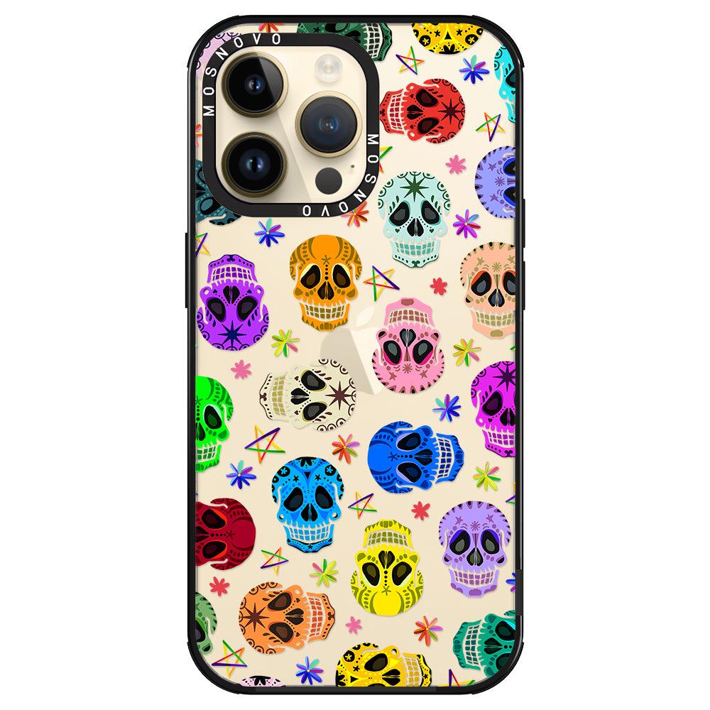 Skull Phone Case - iPhone 14 Pro Max Case - MOSNOVO