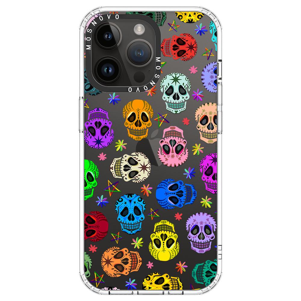 Skull Phone Case - iPhone 14 Pro Max Case - MOSNOVO