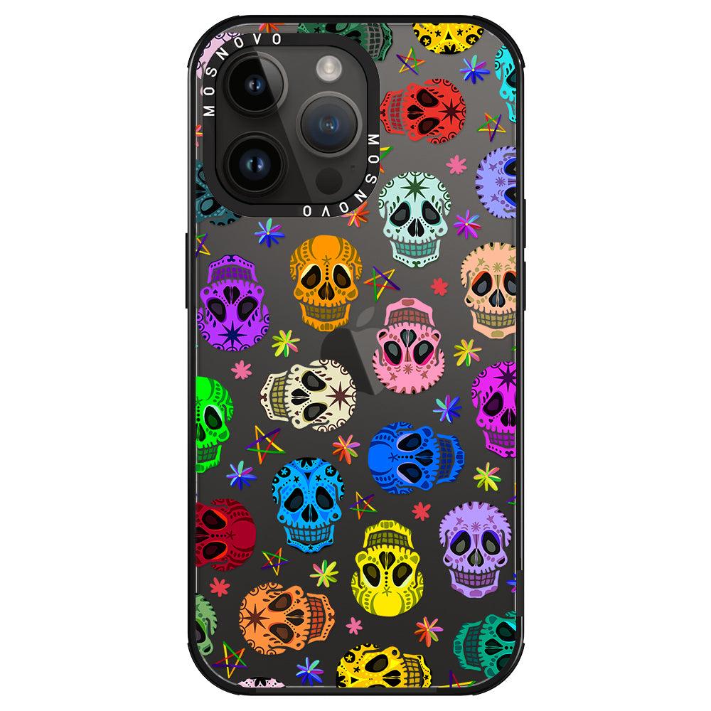 Skull Phone Case - iPhone 14 Pro Max Case - MOSNOVO