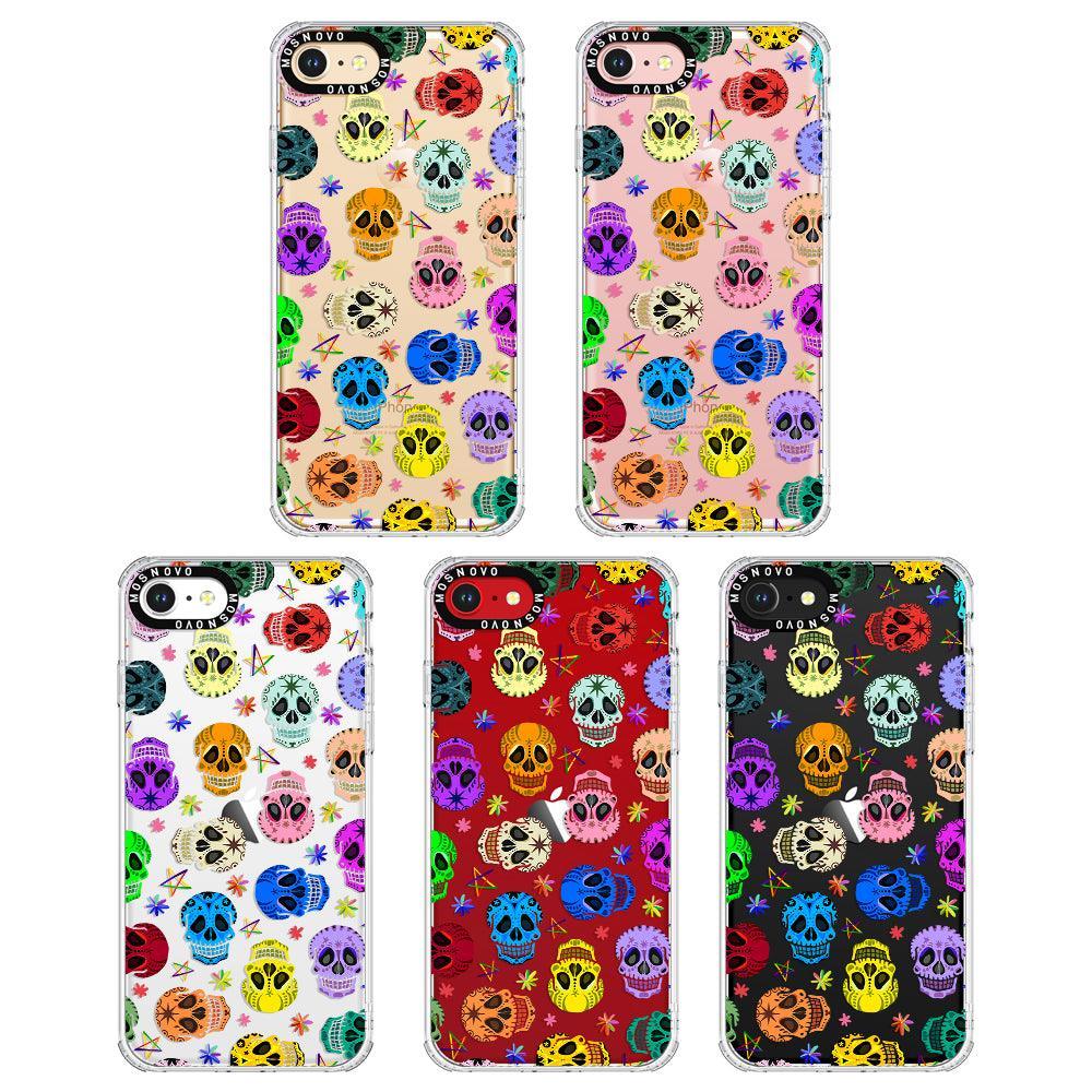 Skull Phone Case - iPhone 7 Case - MOSNOVO